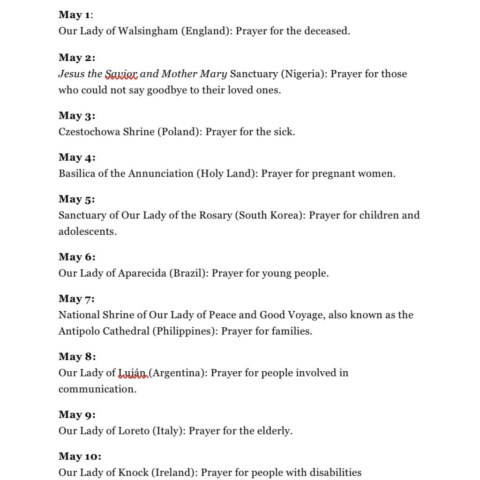 Liturgical Guide May 2021 038  Rosary Marathon Calendar